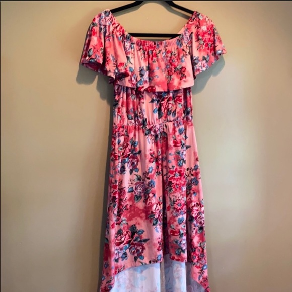 Pink Floral Sundress - Picture 2 of 3